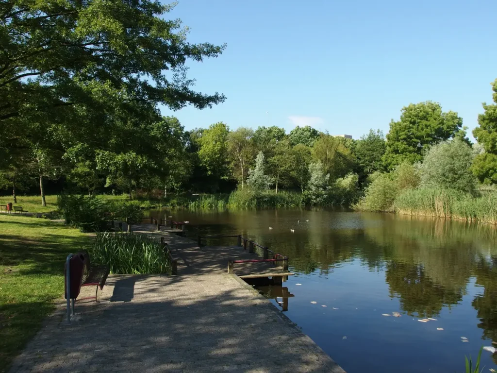 Winkelen en groen tussen de lanen