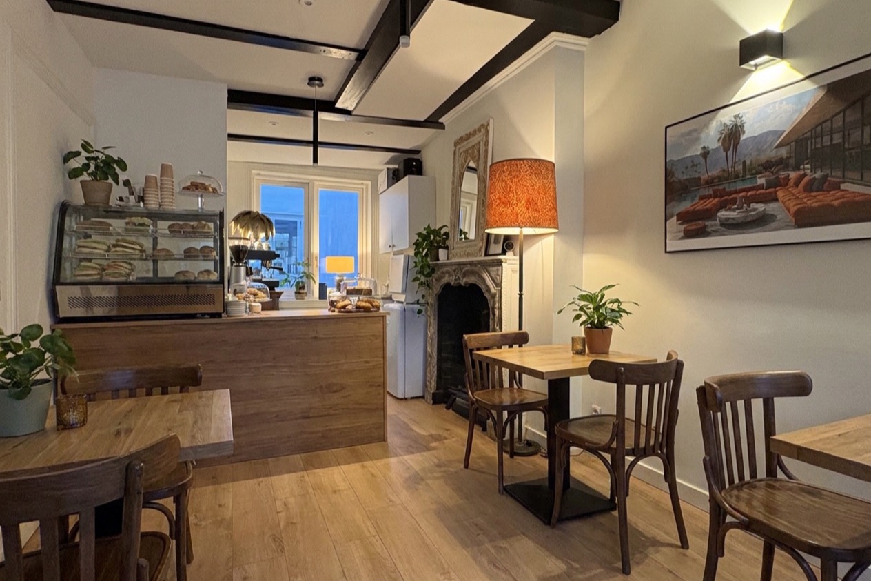 Impressie: ons kantoor aan het Singel als lunchroom